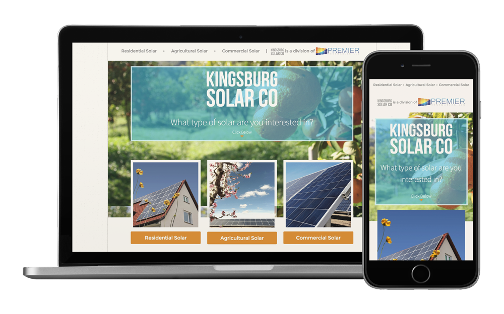 Kingsburg Solar Co Mockup